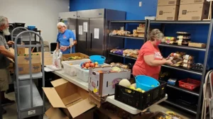 Haven Totes Pantry and Volunteers image